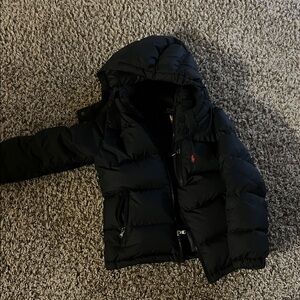 Polo by Ralph Lauren Kids Black Puffer Coat